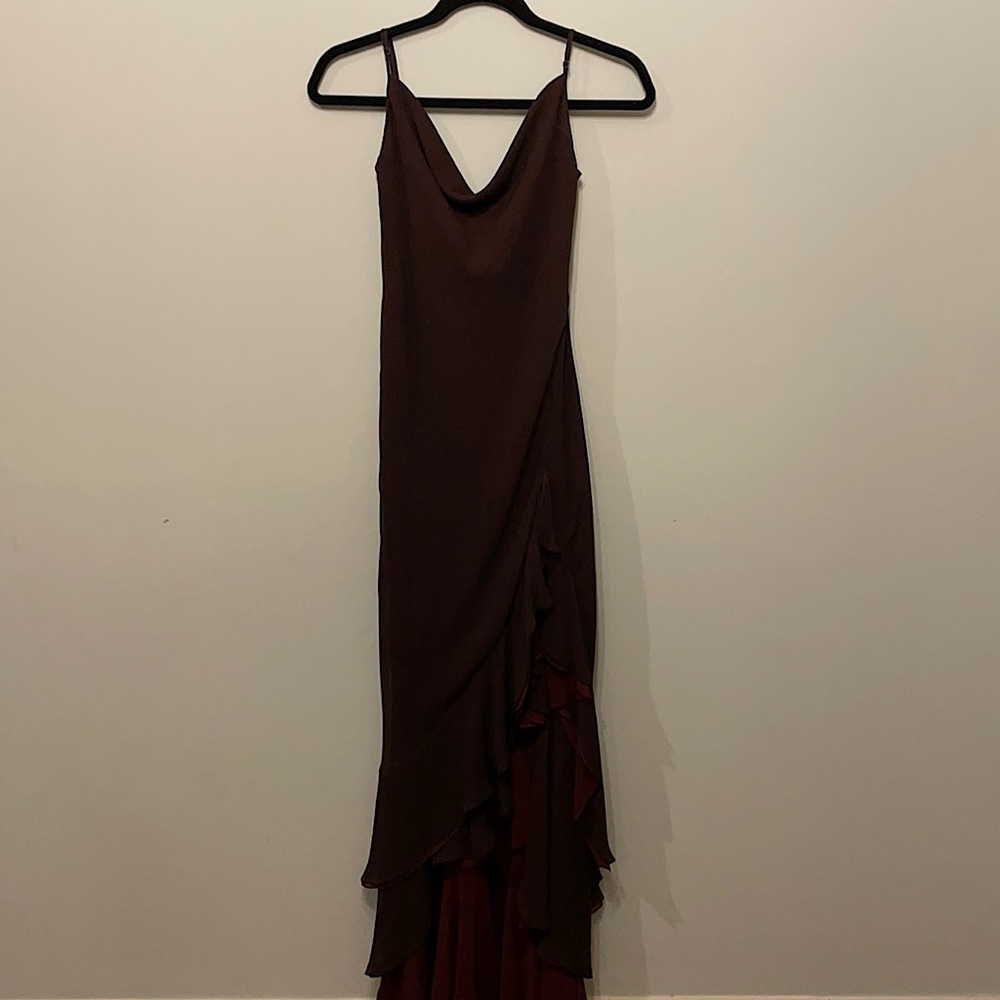 BCBG floor length dress